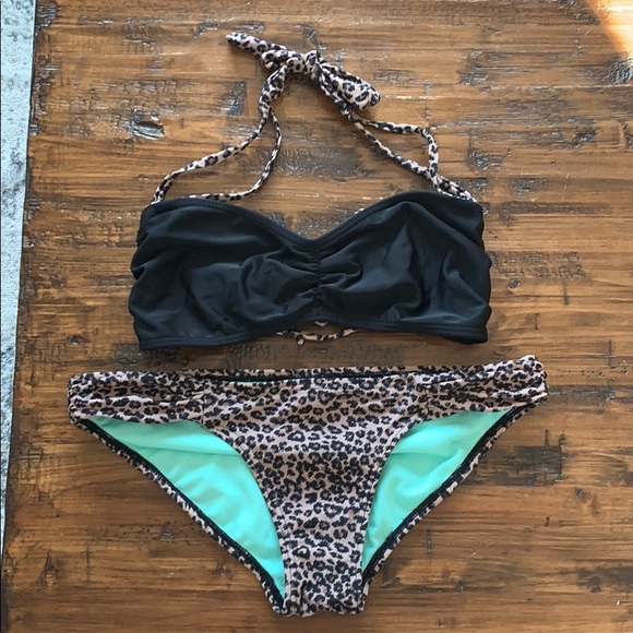 Target Leopard Print Bikini - Picture 1 of 5